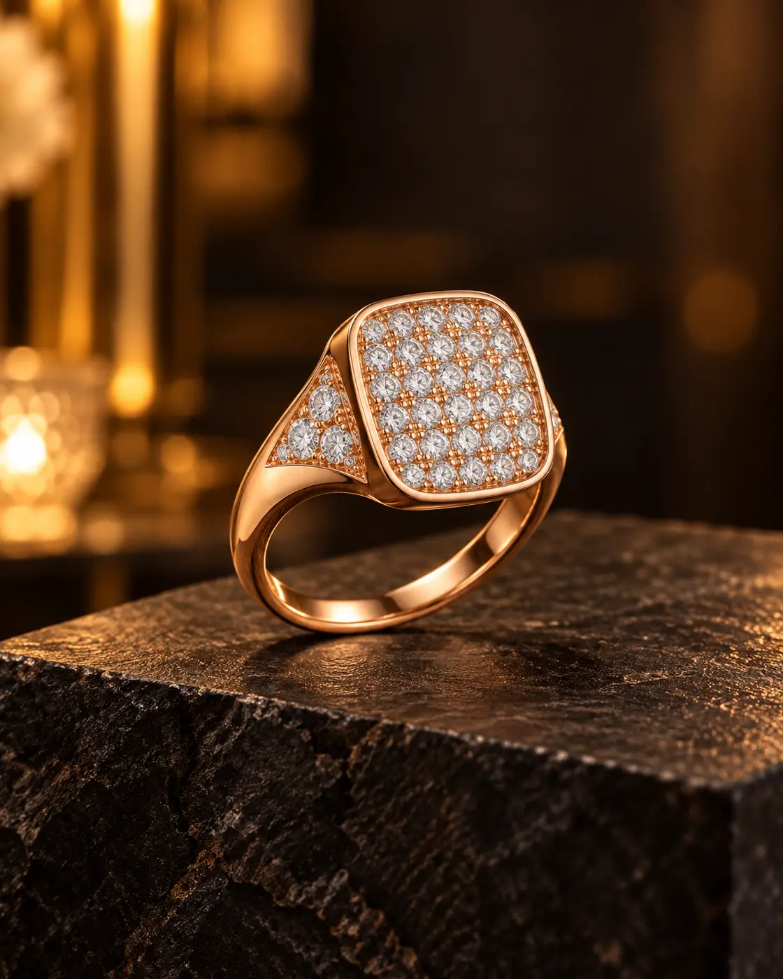 EMBLEM — Rose Pavé