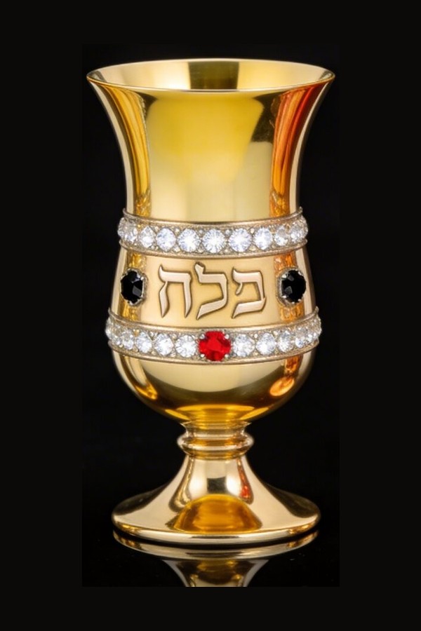 HAssOD yellow-gold 18k Kiddush cup